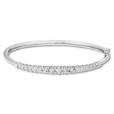 Pre-Owned Kay 1/4ct Diamond Bangle Bracelet in Sterling Silver