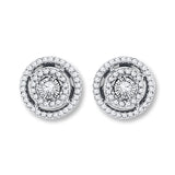 Pre-Owned Kay 1/4ct Diamond Stud Earrings in 10k White Gold