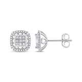 Pre-Owned Kay 1/4ct Diamond Stud Earrings in Sterling Silver