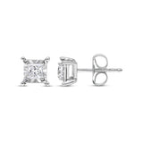 Pre-Owned Kay 3/8ct tw Diamond Radiant Reflections Earrings in 10K White Gold