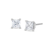 Pre-Owned Kay 1/4ct tw Diamond Solitaire Earrings in 14K White Gold