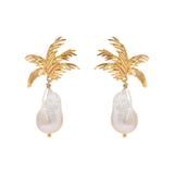 Yasmine Pearl Drop Earrings