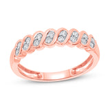 Pre-Owned Kay 1/4ct tw Diamond Ring in 10k Rose Gold