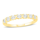 Pre-Owned Kay 1/10ct tw Diamond Ring in 10k Yellow Gold