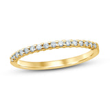 Pre-Owned Kay 1/6ct tw Round-cut Diamond Ring in 10k Yellow Gold