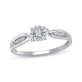 Pre-Owned Kay 1/10ct tw Diamond Ring in 10k White Gold