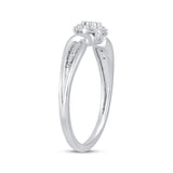 Pre-Owned Kay 1/10ct tw Diamond Ring in 10k White Gold