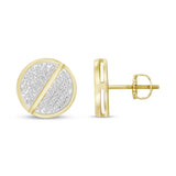 Pre-Owned Kay 1/6ct Diamond Stud Earrings in 10k Solid Gold