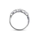 Pre-Owned Kay 1/10ct tw Round-Cut Diamond Ring in 10k White Gold