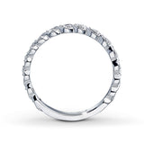 Pre-Owned Kay 1/8ct tw Round-cut Diamond Ring in 14k White Gold