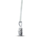 Pre-Owned Kay 1/4ct Diamond Pendant Necklace in Sterling Silver