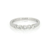 Pre-Owned Jared 14k White Gold 1/3ct Round Diamond Ring