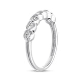 Pre-Owned Kay 1/10ct tw Round-cut Diamond Ring in 10k White Gold