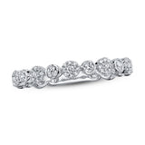 Pre-Owned Jared 1/5ct Diamond Band Ring in 14k White Gold