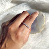 Pre-Owned Jared 1/5ct Diamond Band Ring in 14k White Gold