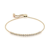 Pre-Owned Jared 1/4ct Diamond Tennis Bracelet in 10k Solid Gold