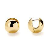 Abby Small Statement Earrings in Gold