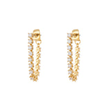 Ballier Chain Studs in Gold