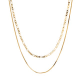 Cecilia Chain Necklace in Gold