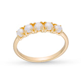 18k Gold Plated Pearl Ring