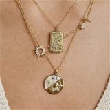 L'Etoile Gold Tarot Necklace