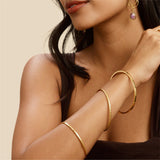 Gold Bangle Set