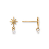 Crissy Starburst Studs with CZ