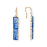 River Stone Drop Earrings