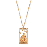 'Strength' Tarot Card Pendant Necklace