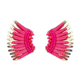 Micro Madeline Earrings in Hot Pink