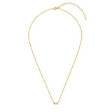 Clara 18k Gold Plated CZ Pendant Necklace