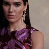 Rosalia Earrings in Gold