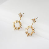 Sunseeker Earrings in Gold