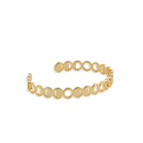 Moon Phases Gold Bangle