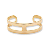 Dani Adjustable Statement Cuff in Gold