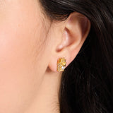 What a Snack Pave French Fry Stud Earrings