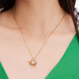 Bloom In Color Mini Pendant in Multi