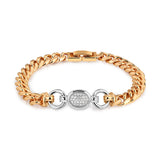 Rocksbox Exclusive Pave Oval Linked Bracelet