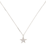 You're A Star Pendant in Silver & Pave