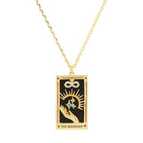 The Magician Tarot Card Pendant Necklace